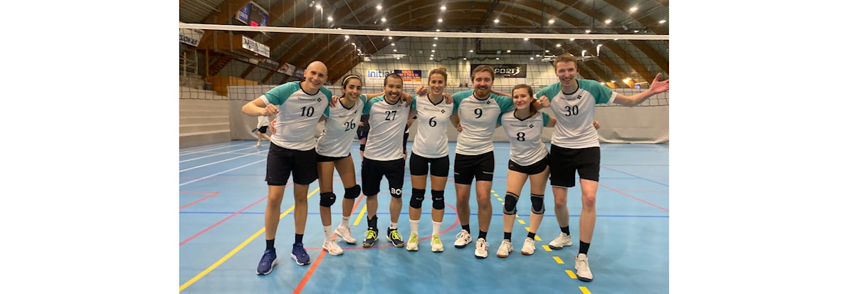 Volleyballkamp mot Bærum Kommune